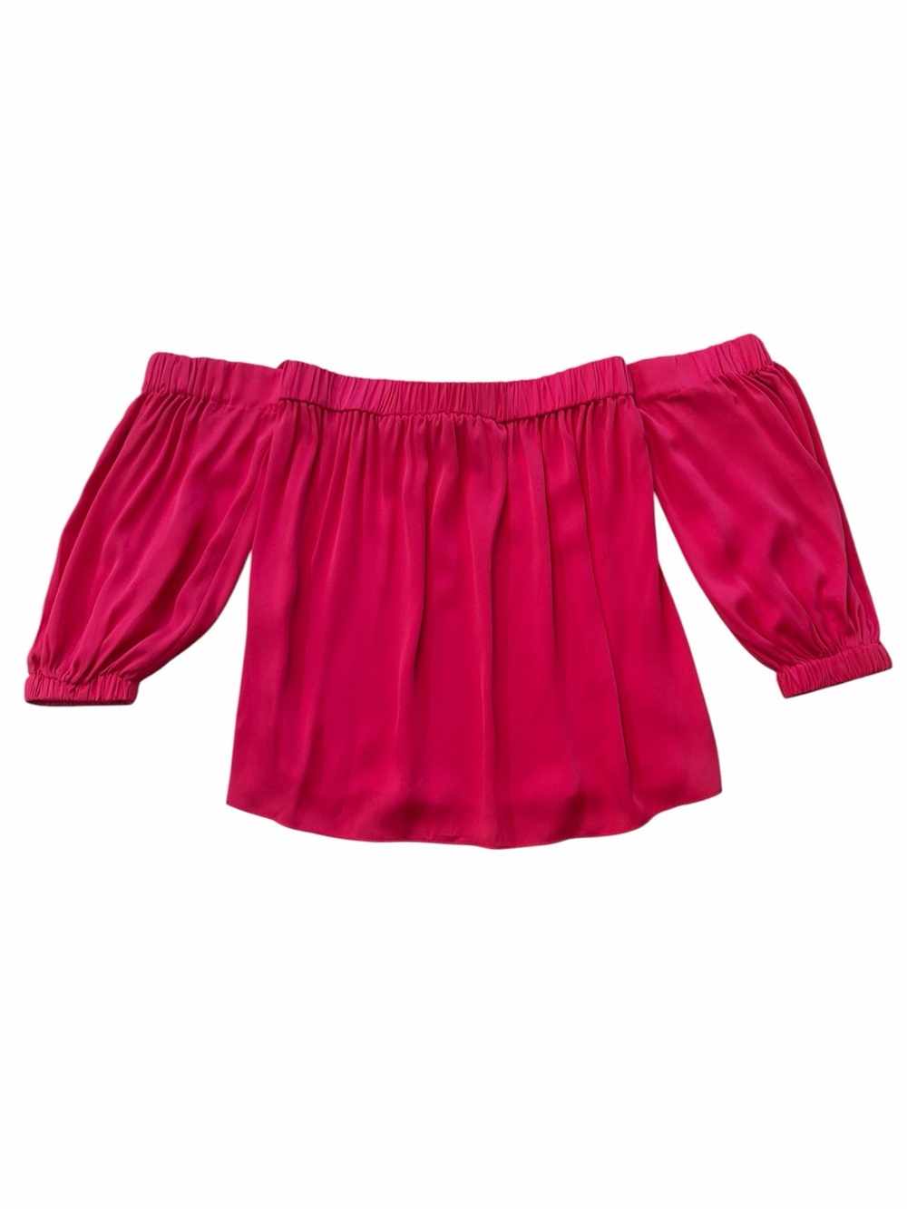 Milly Off-Shoulder Pink Blouse
